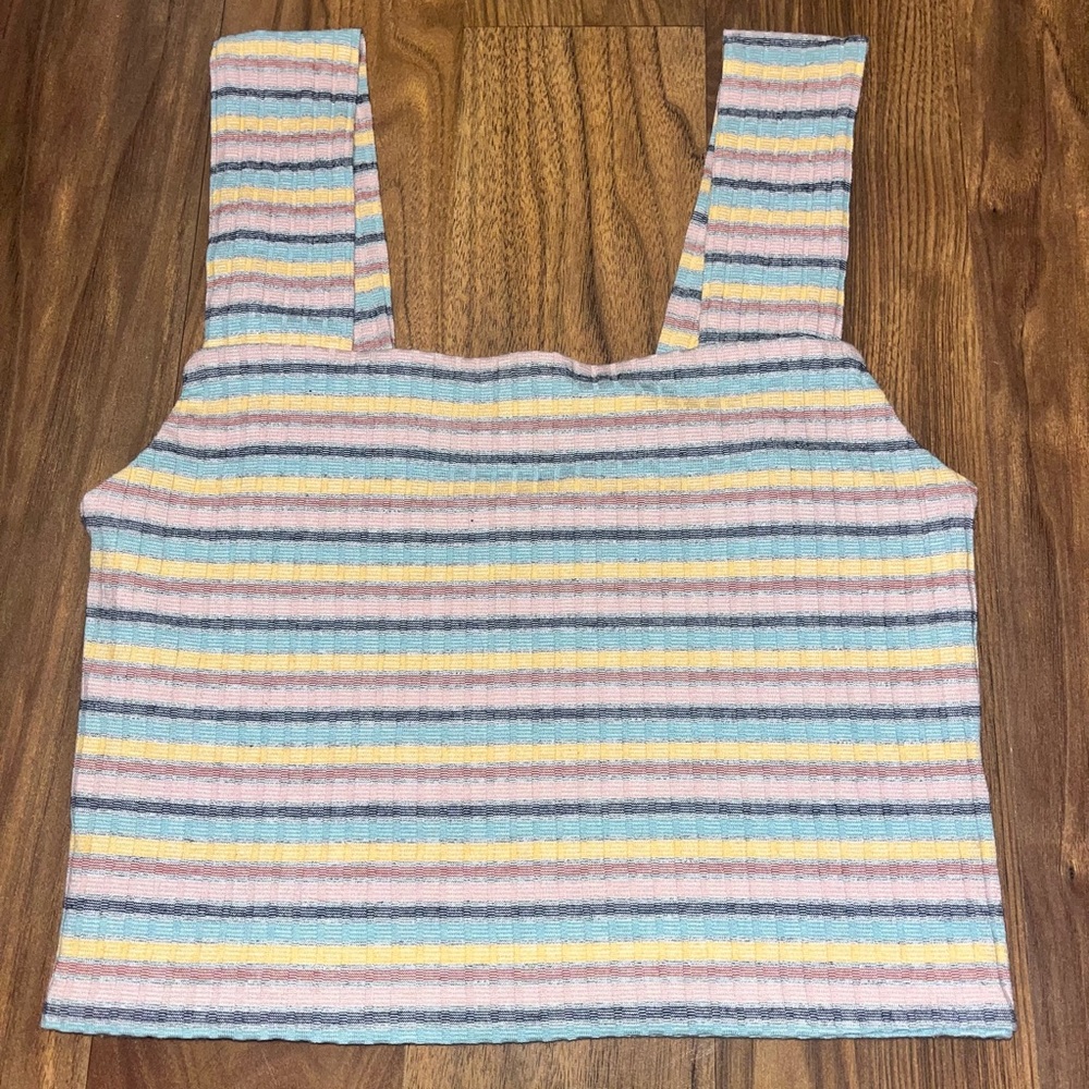 American Eagle Striped Tank